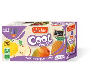 COOL FRUITS POMME MANGUE ANANAS X12