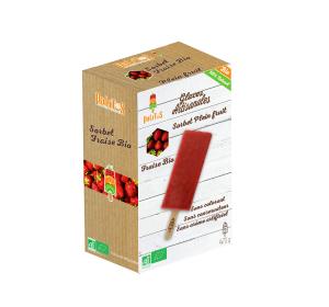 BATONNETS SORBET FRAISE 4X70G