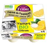 YAOURT CITRON 4X125G